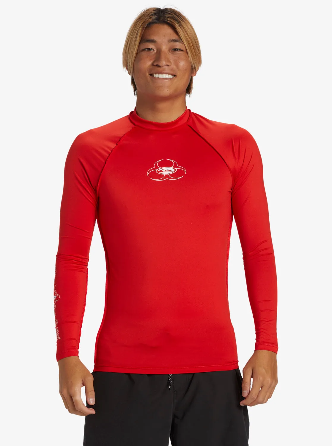 Saturn UPF 50 Long Sleeve Rashguard - High Risk Red