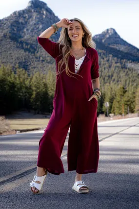 Simply Comfort 2 Piece OOTW - Wine