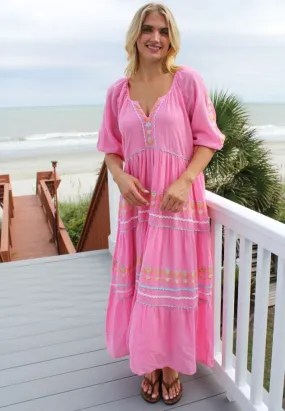 Simply Southern Embroidered Maxi Dress: Effortless Elegance for Every Occasion