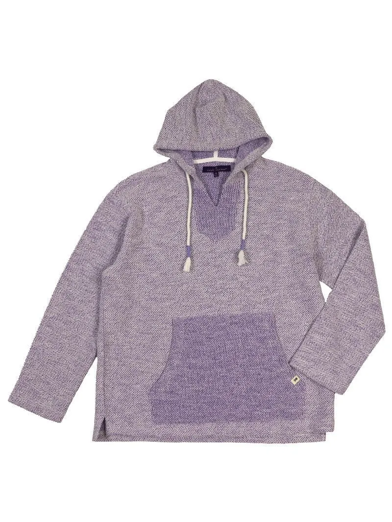 Simply Southern Slate Blue Terry Hoodie - Cozy Comfort with Relaxed Style