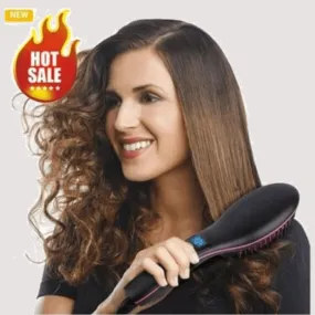 Simply Straight Hair Straightening Electric Irons Brush