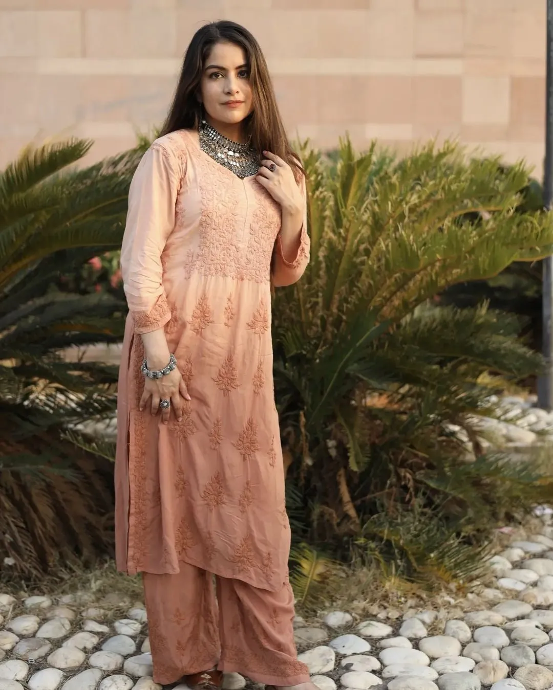 Suhana Ombre Modal Kurti Set