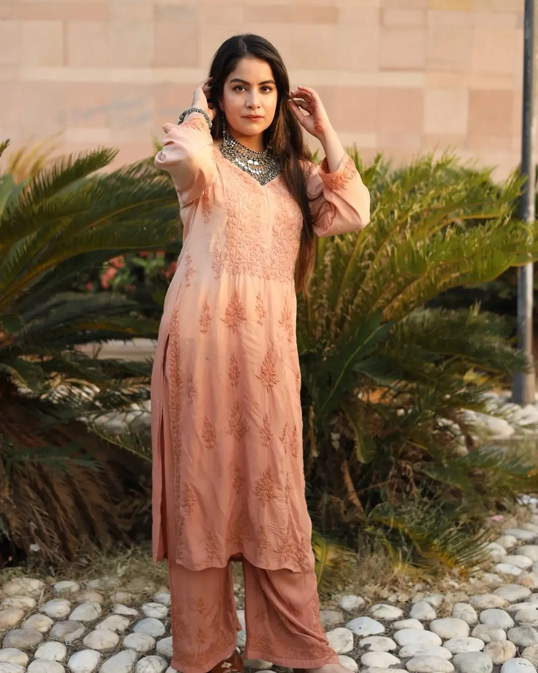 Suhana Ombre Modal Kurti Set