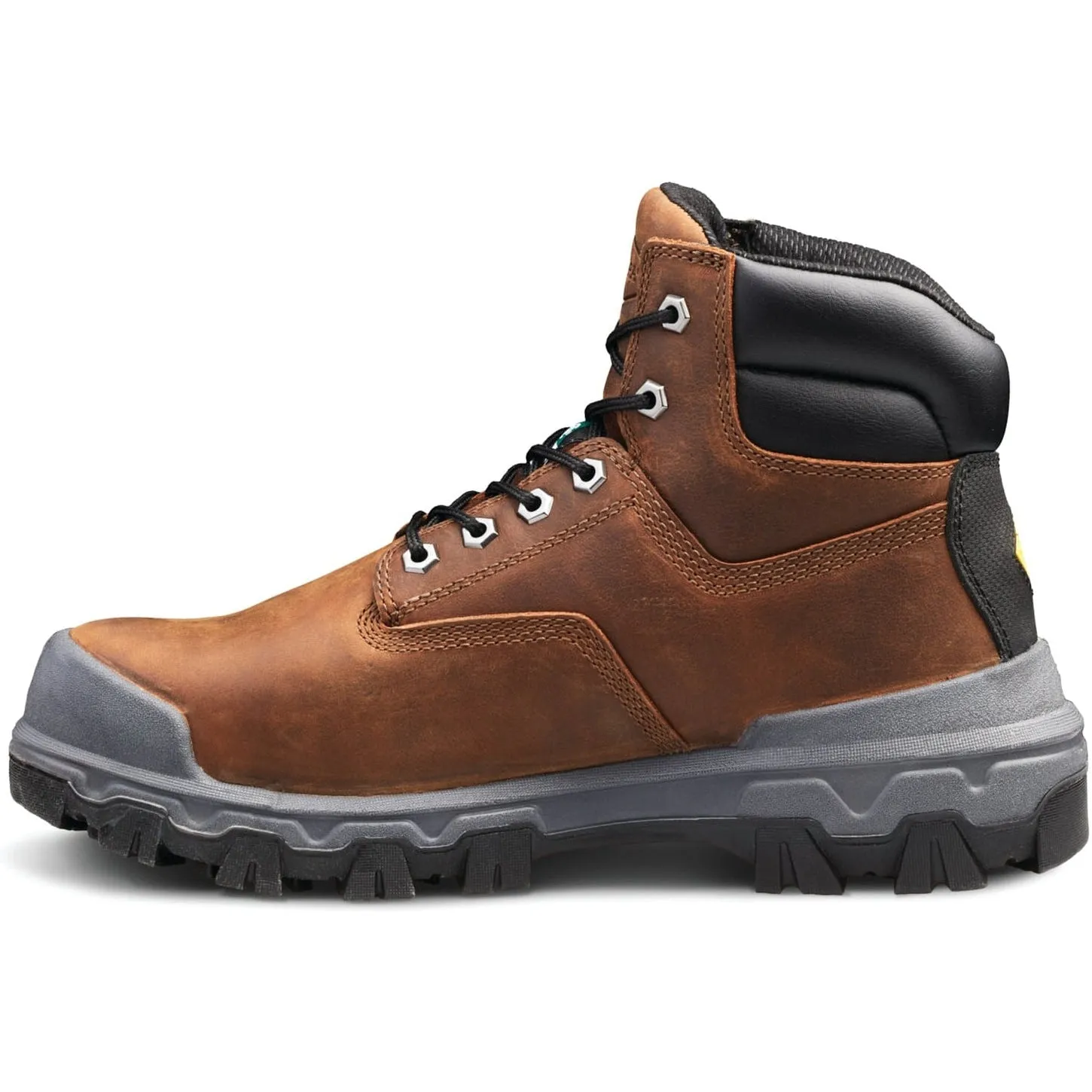 Terra Men's Sentry 2020 6" Comp Toe WP Safety Work Boot -Brown- R4NWBN