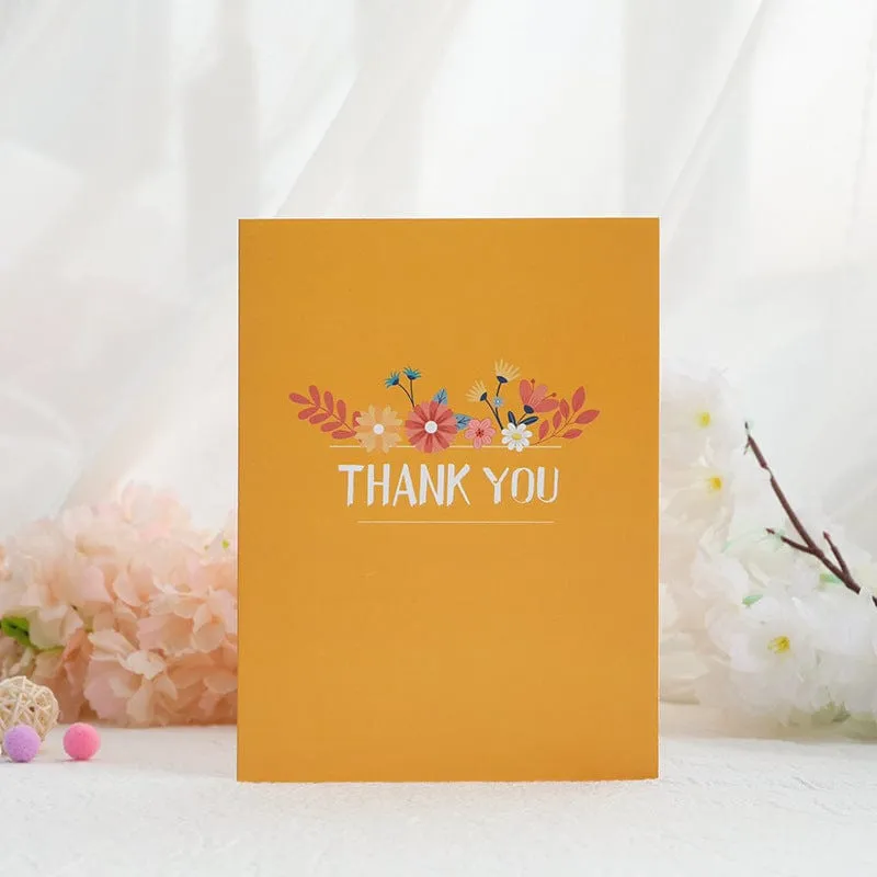 Thank You 3D Pop Up Greeting Card