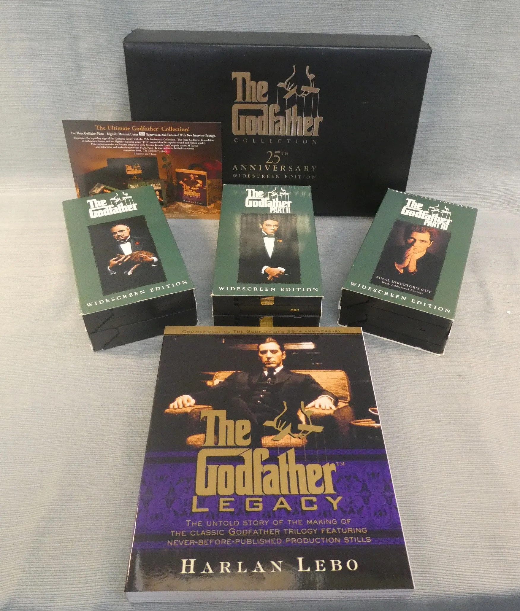 The Godfather - 25th Anniversary VHS Widescreen Collection