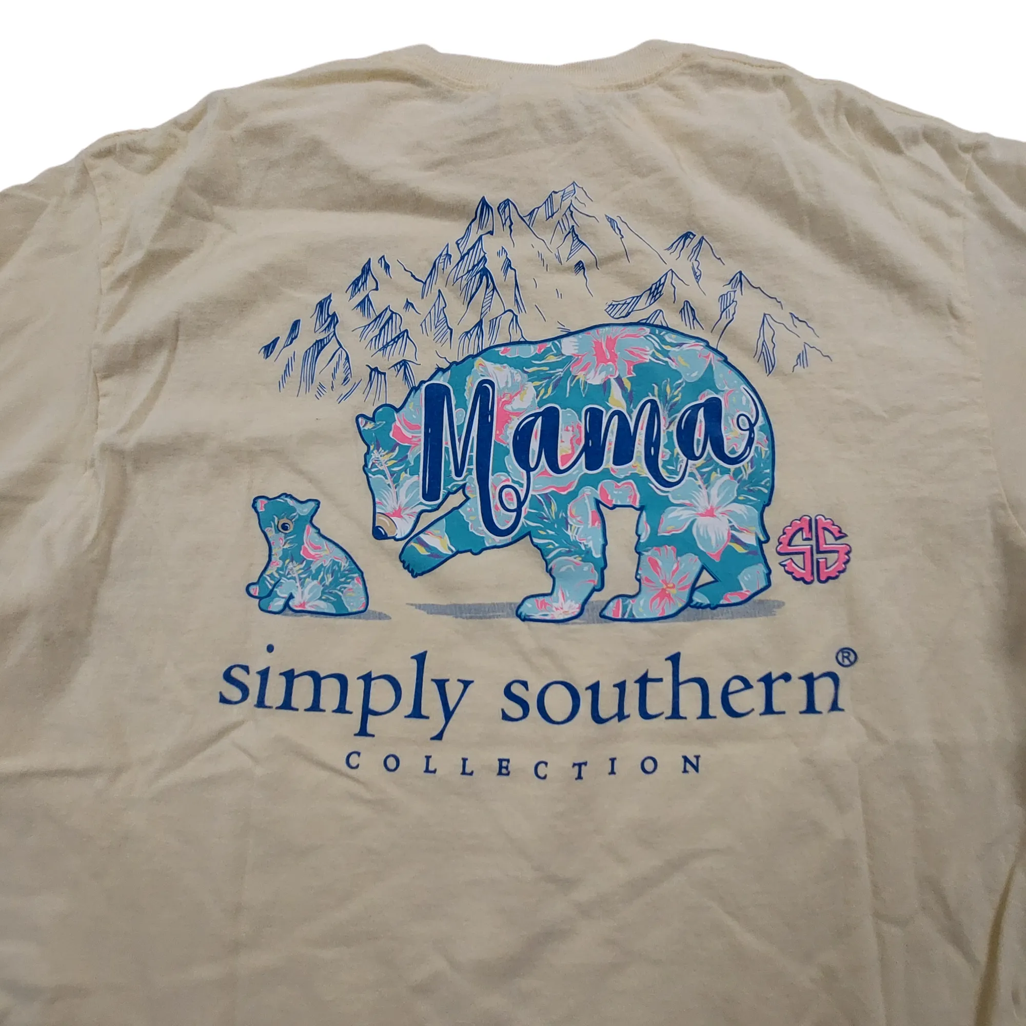 Top Short Sleeve By Simply Southern  Size: L