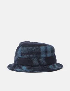 Universal Works Bucket Hat - Navy Blue