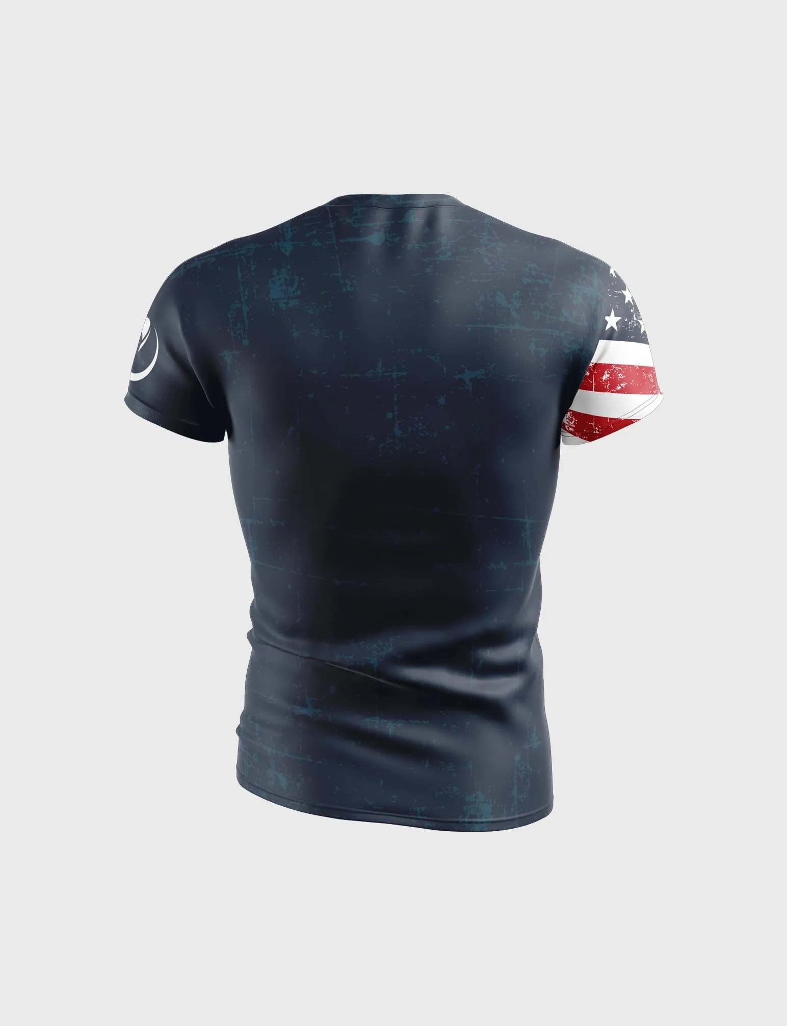 USA FLAG SS COMFORT FIT RASHGUARD