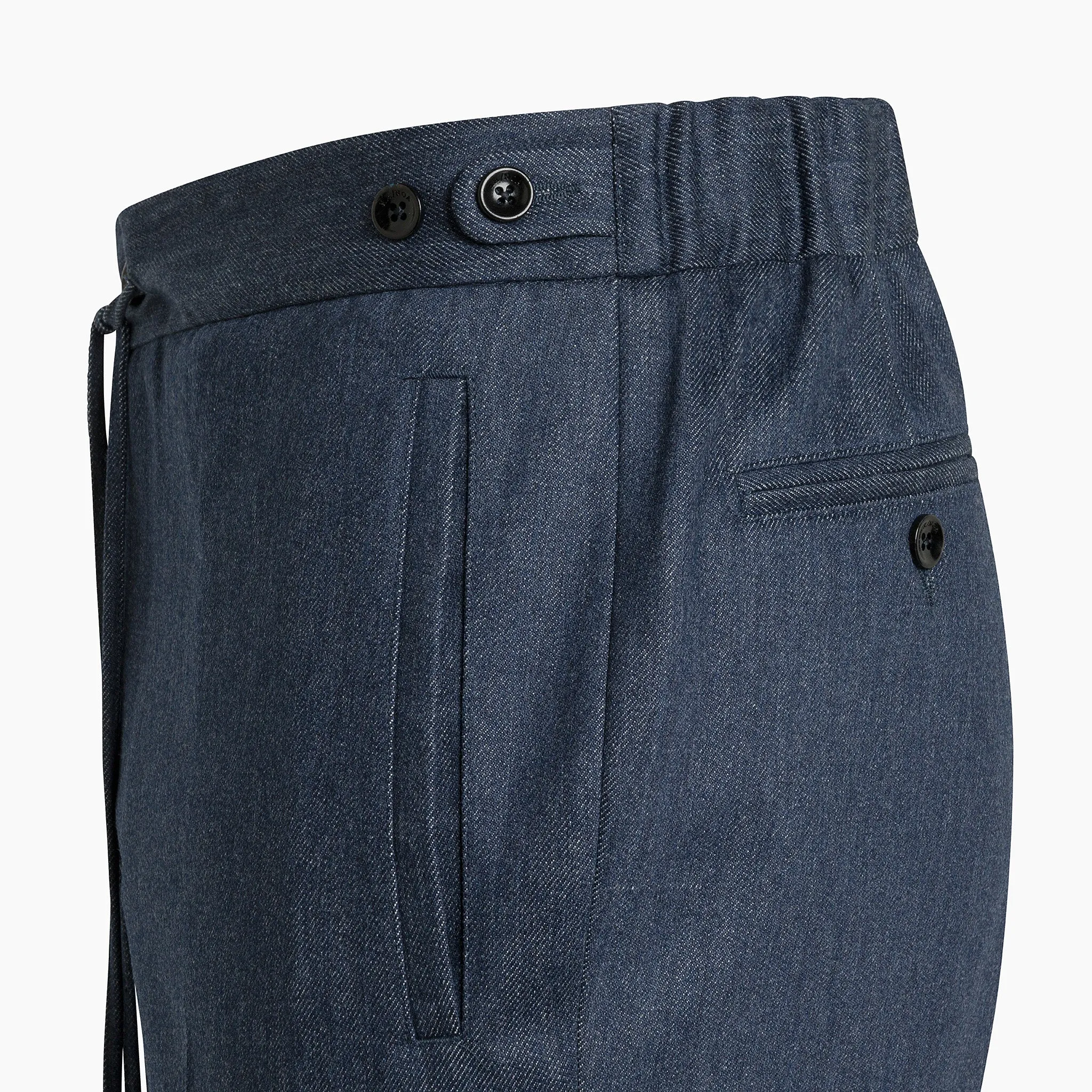 Vince easy pants in Trofeo Denim Wool