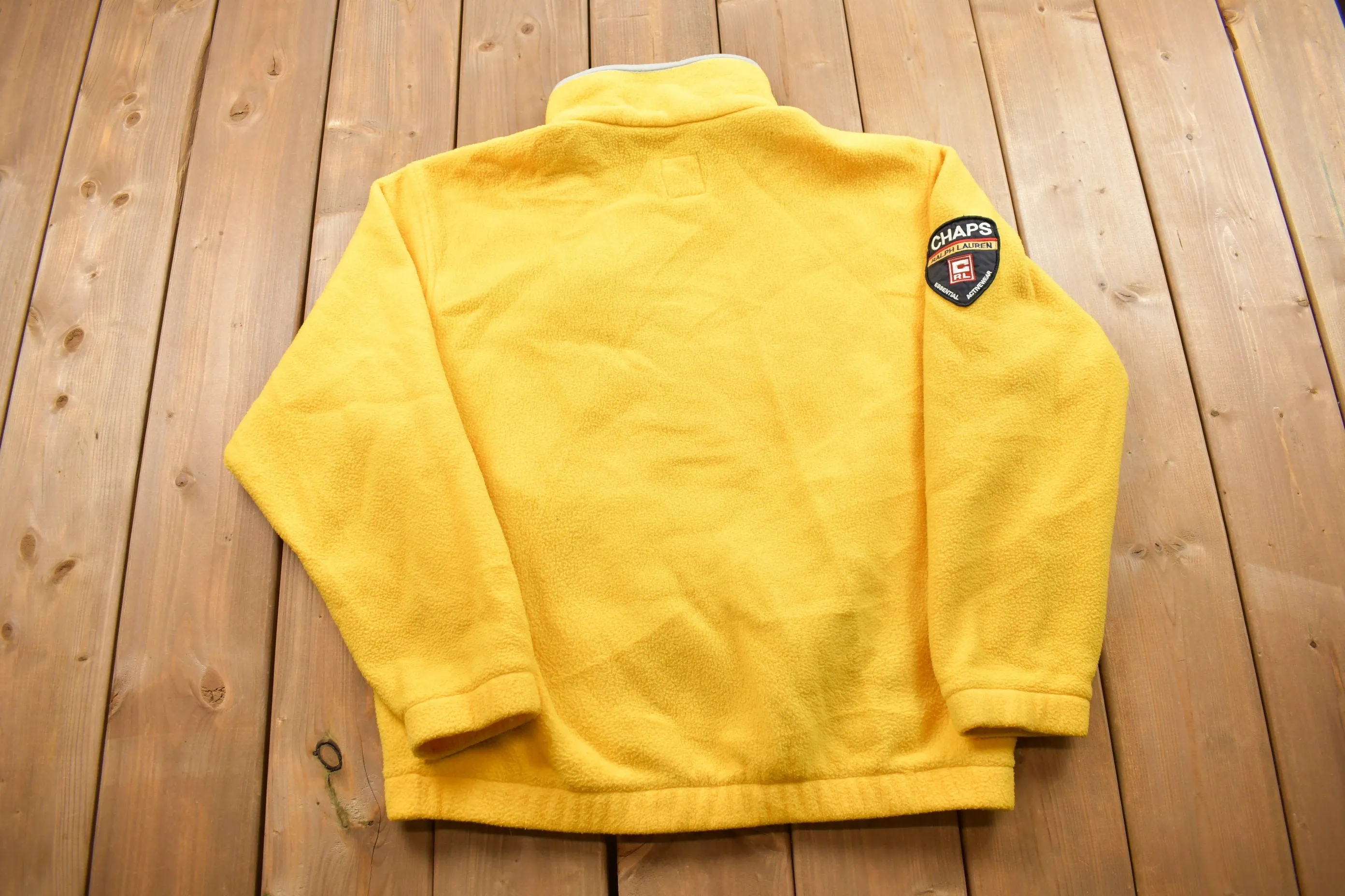 Vintage 1990s Ralph Lauren Chaps Fleece Sweater / Outdoorsman / 90s Sweater / Streetwear / Hiking / Fleece Zip up / Vintage Chaps Fleece