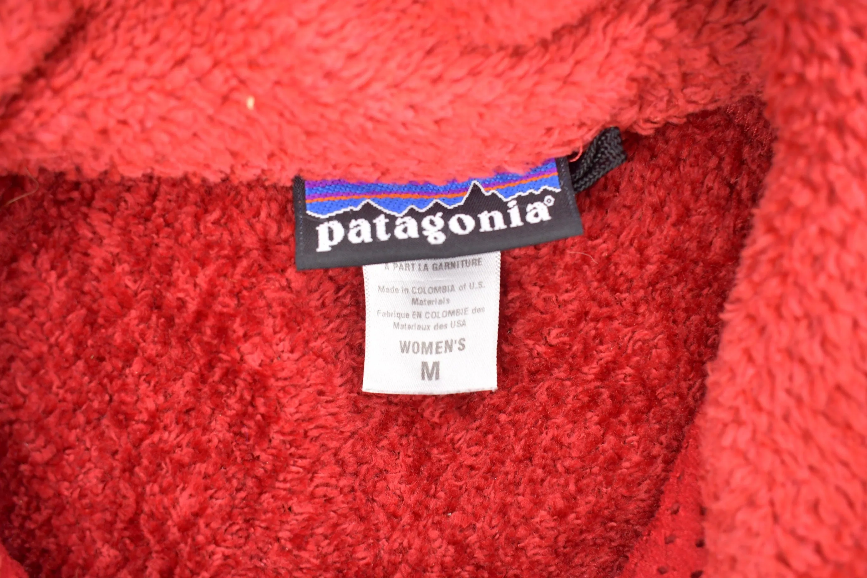 Vintage Patagonia Womens Zip Up Fleece Sweater / Sportswear / 90s Sweater / Streetwear / Athleisure / Hiking / Outdoorsman