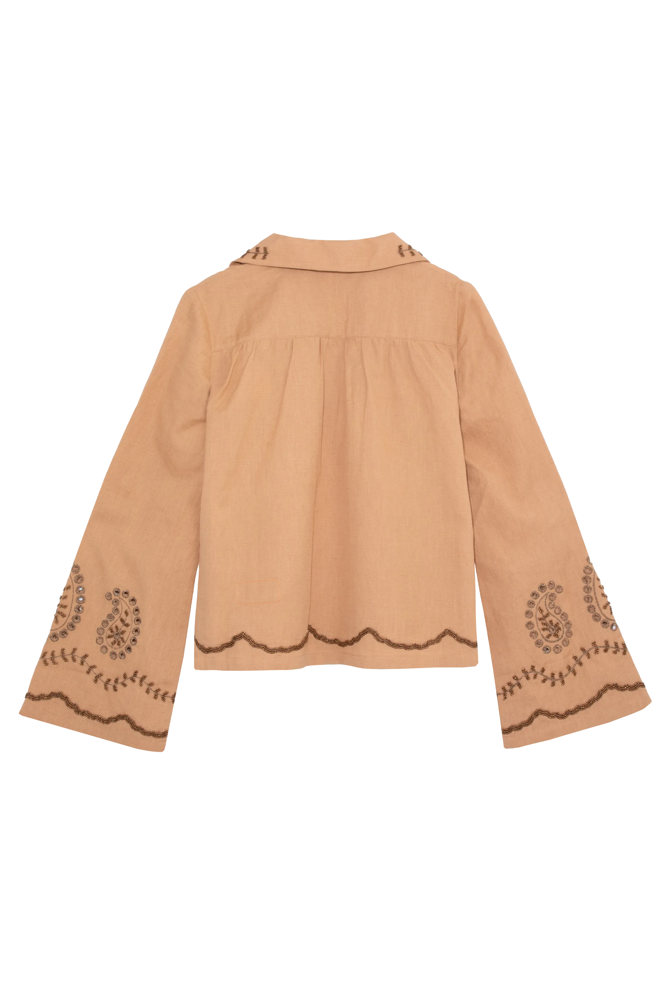 Woven Embroidered Blouse