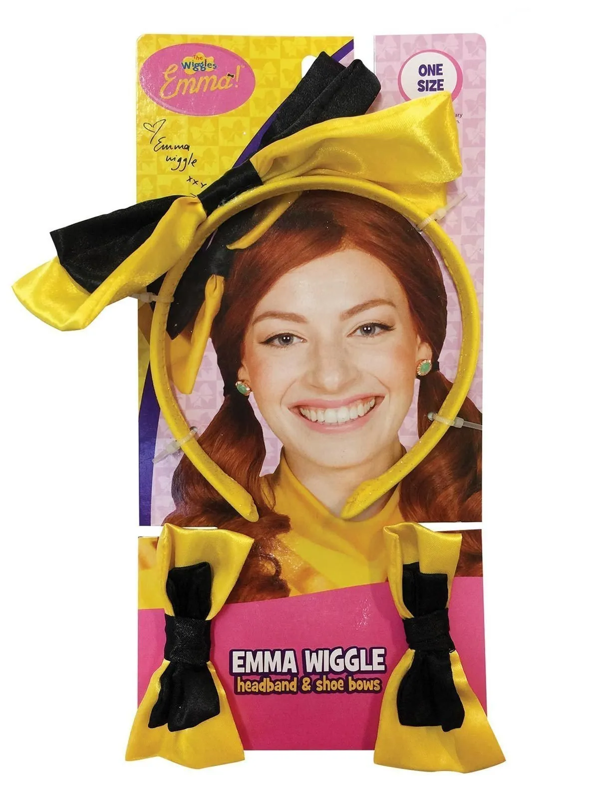 Yellow Wiggle Headband and Shoe Bow Set - The Wiggles